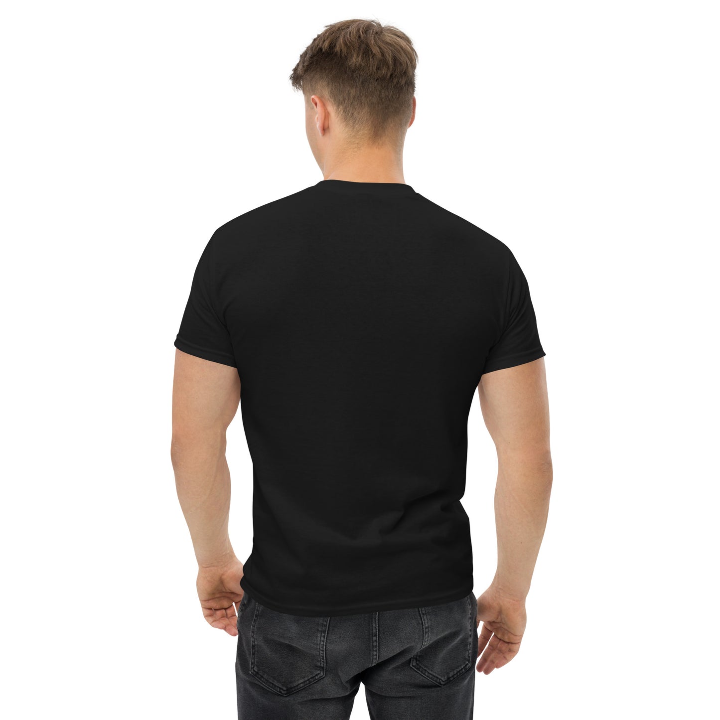 Heart Smile Tee in Black - Short Sleeve