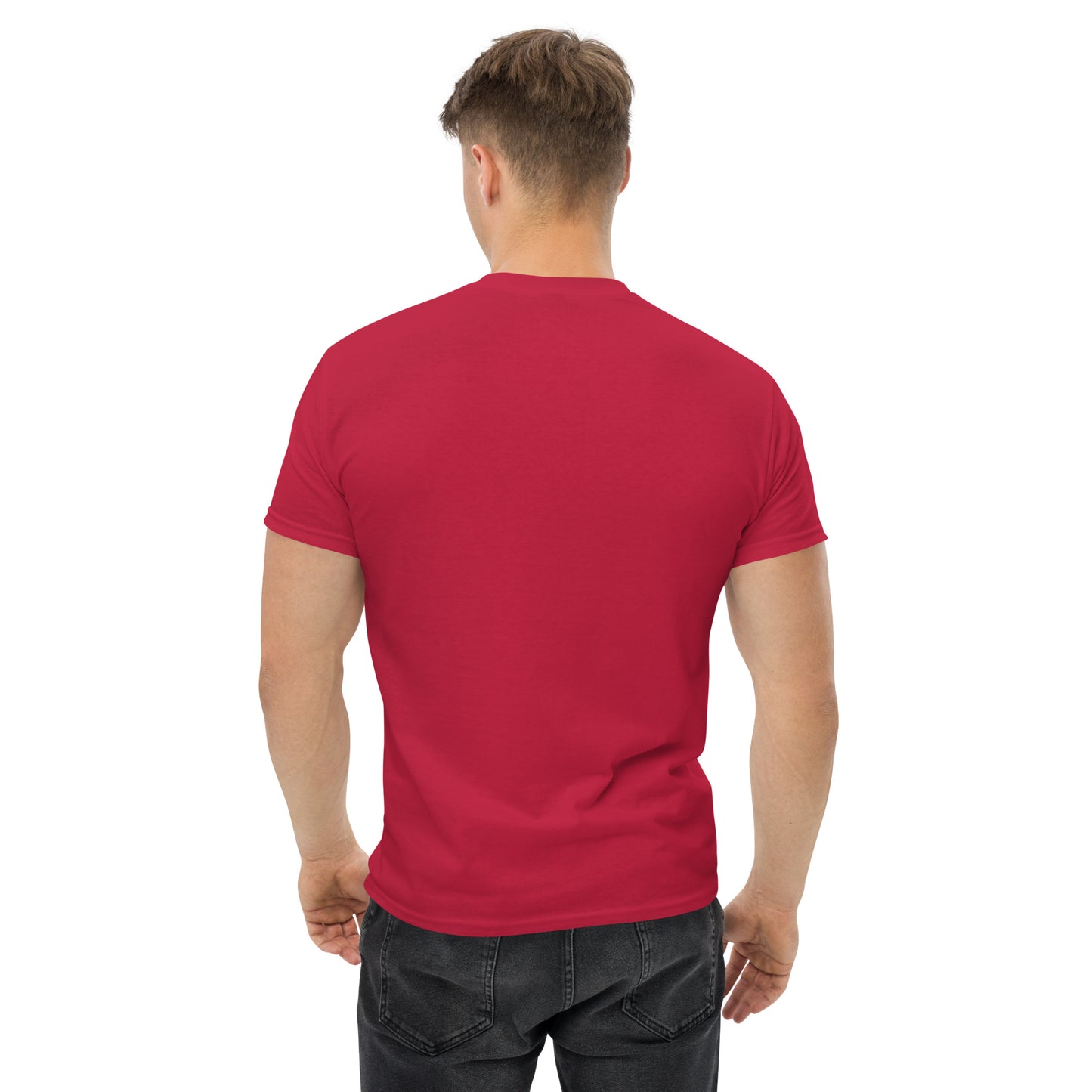 Heart Smile Tee in Cardinal - Short Sleeve
