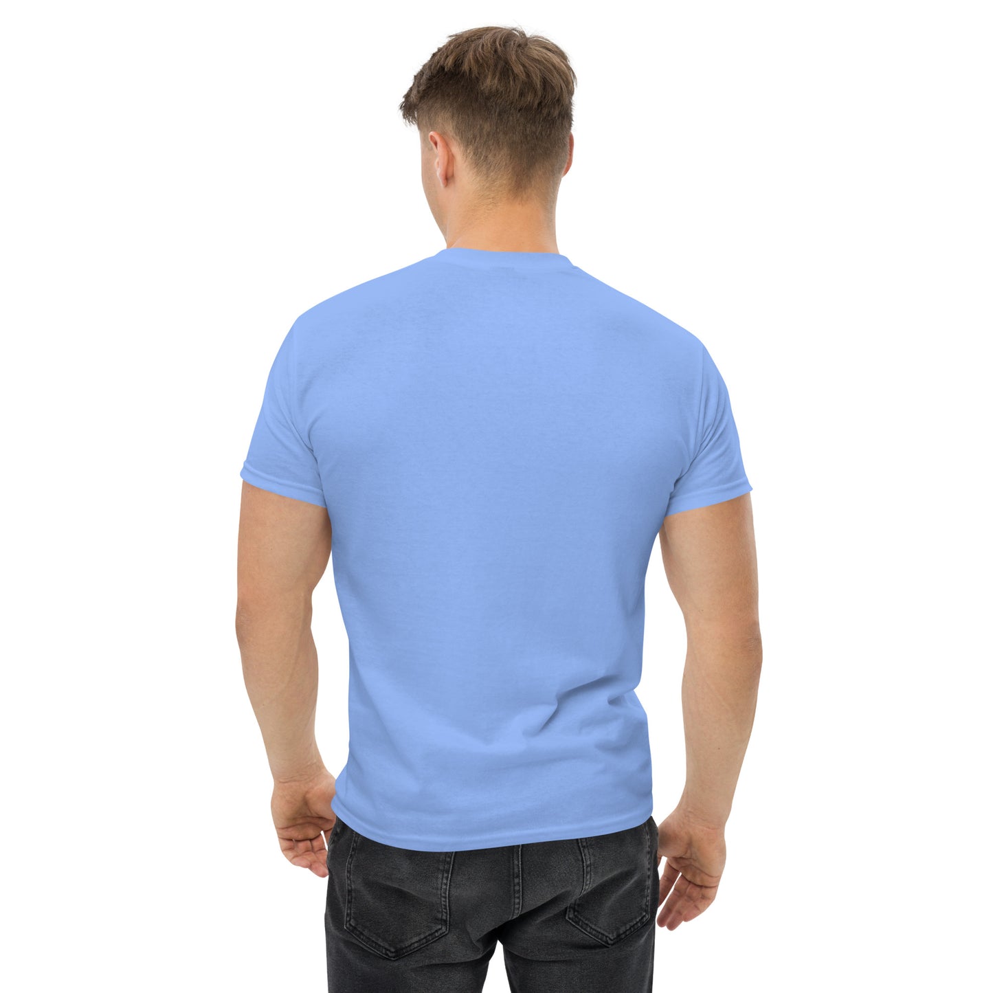 Little Smile Tee in Sky Blue - Short Sleeve