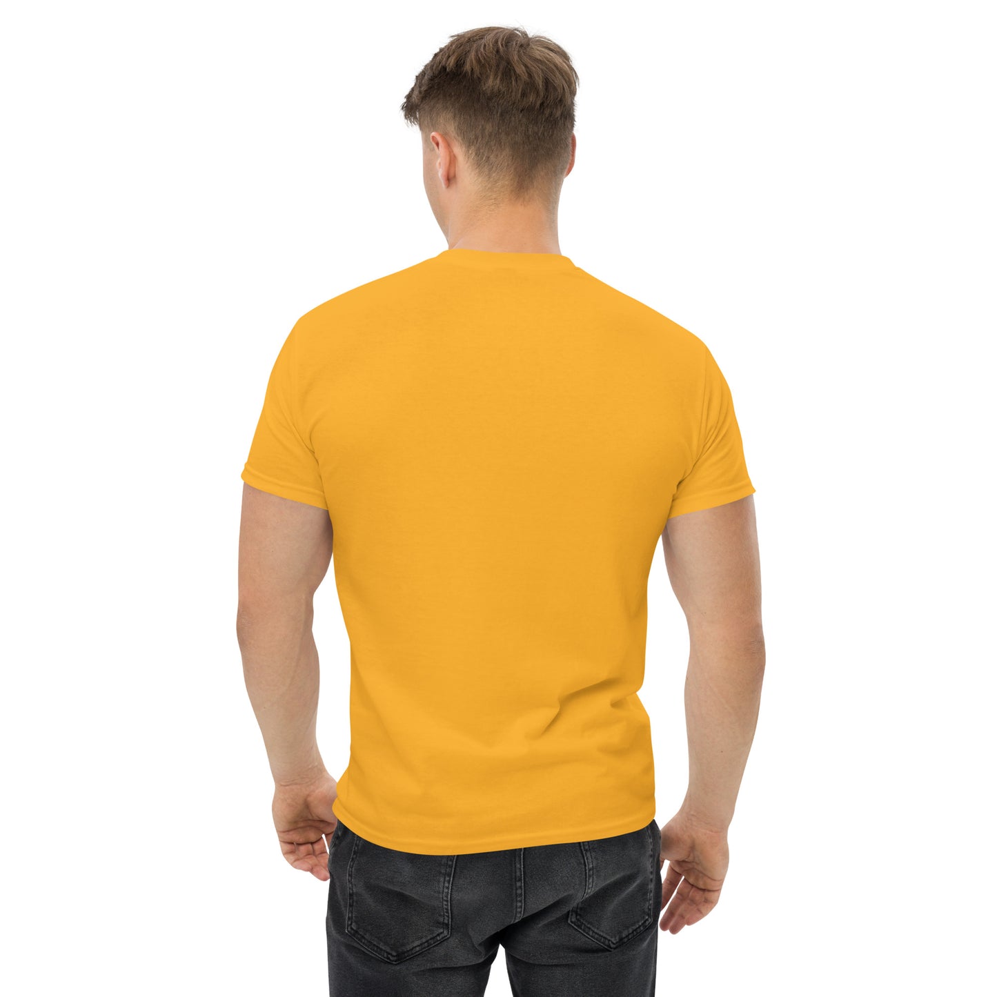 Big Smile Tee in Gold - Short Sleeve