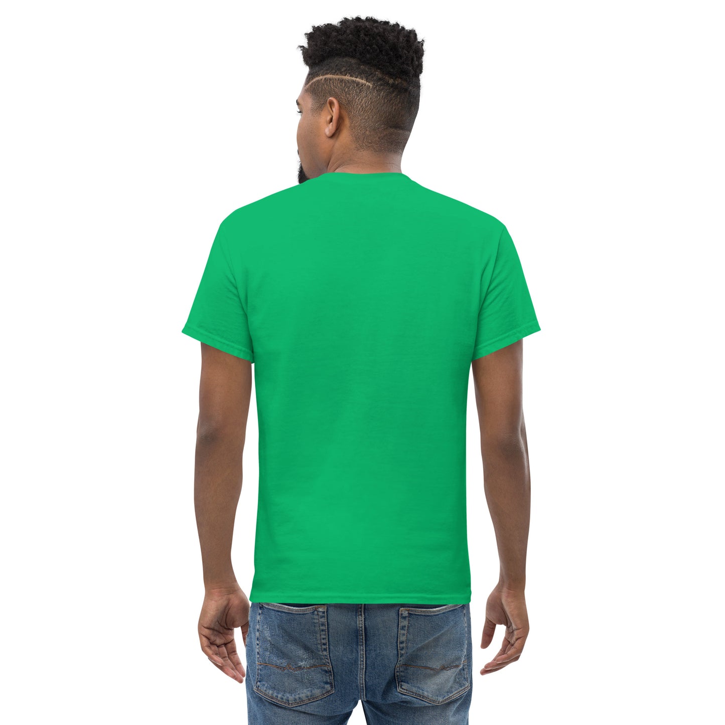 Big Smile Tee in Green - Short Sleeve