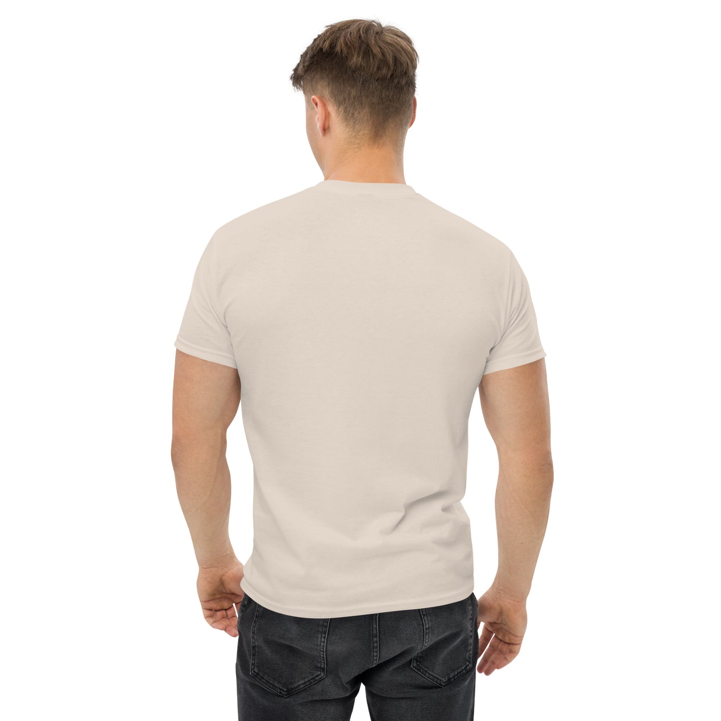Heart Smile Tee in Natural - Short Sleeve