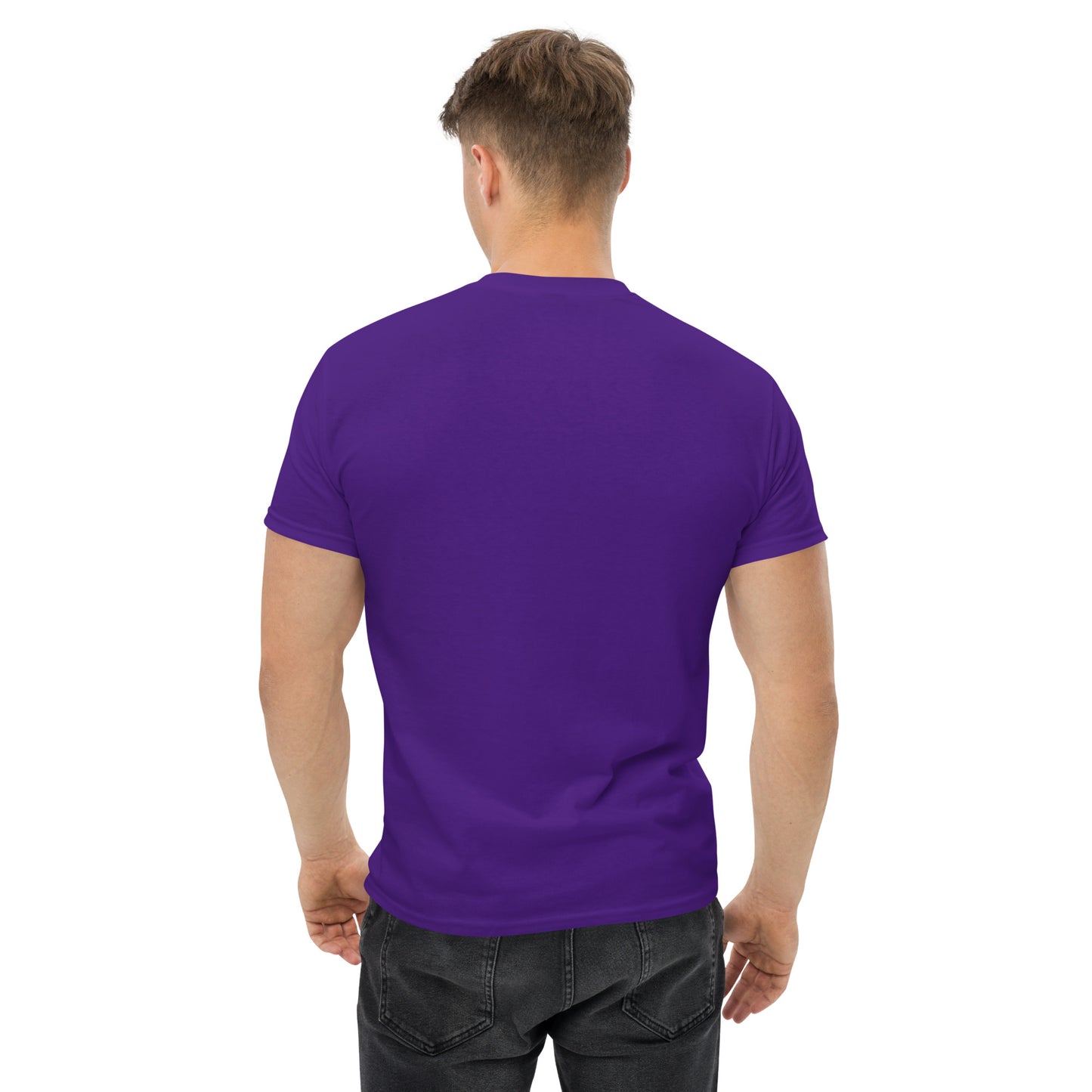 Big Smile Tee in Purple - Short Sleeve