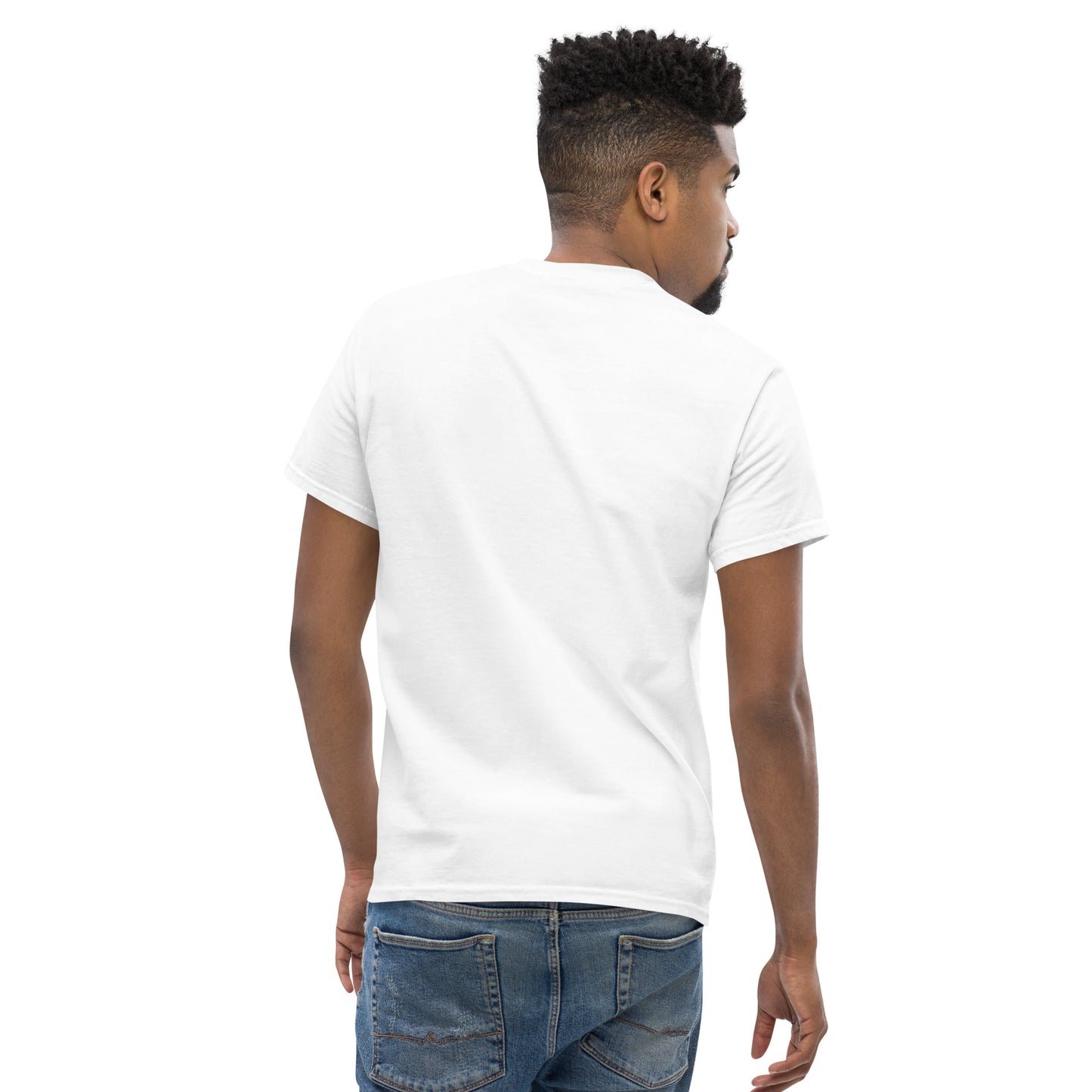 Heart Smile Tee in White - Short Sleeve