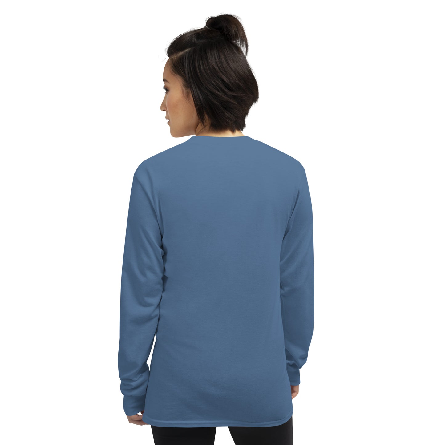 Million Smiles Tee in Indigo - Long Sleeve
