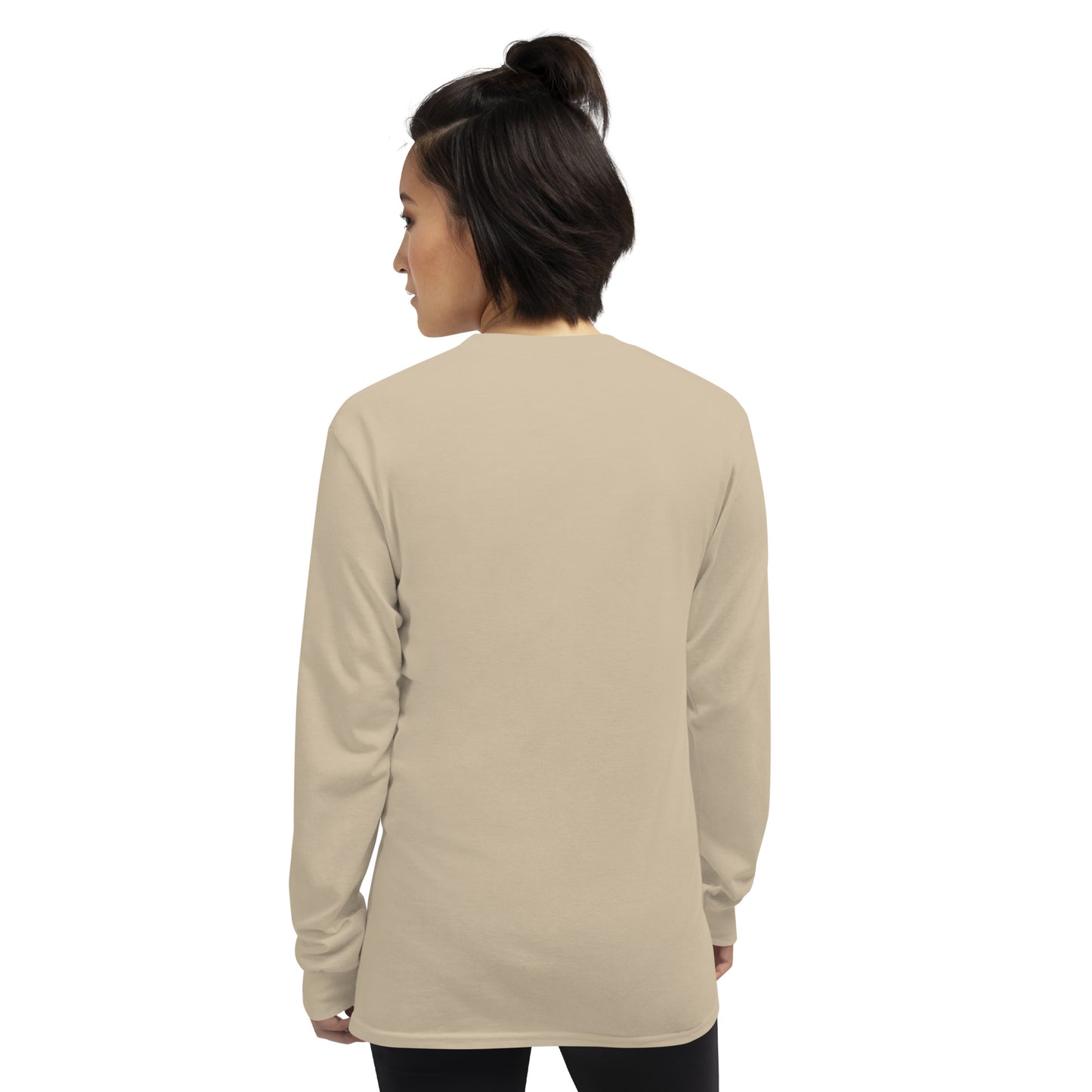 Big Smile Tee in Sand - Long Sleeve