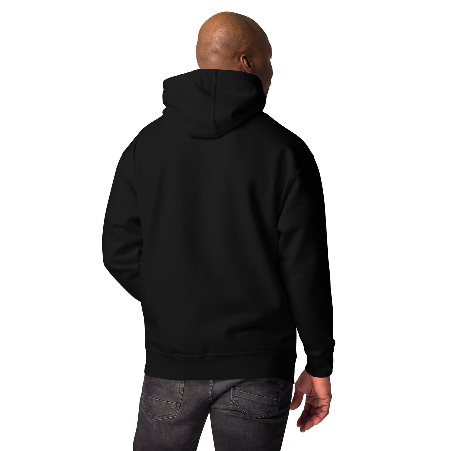 Heart Smile Fleece in Black - Hoodie