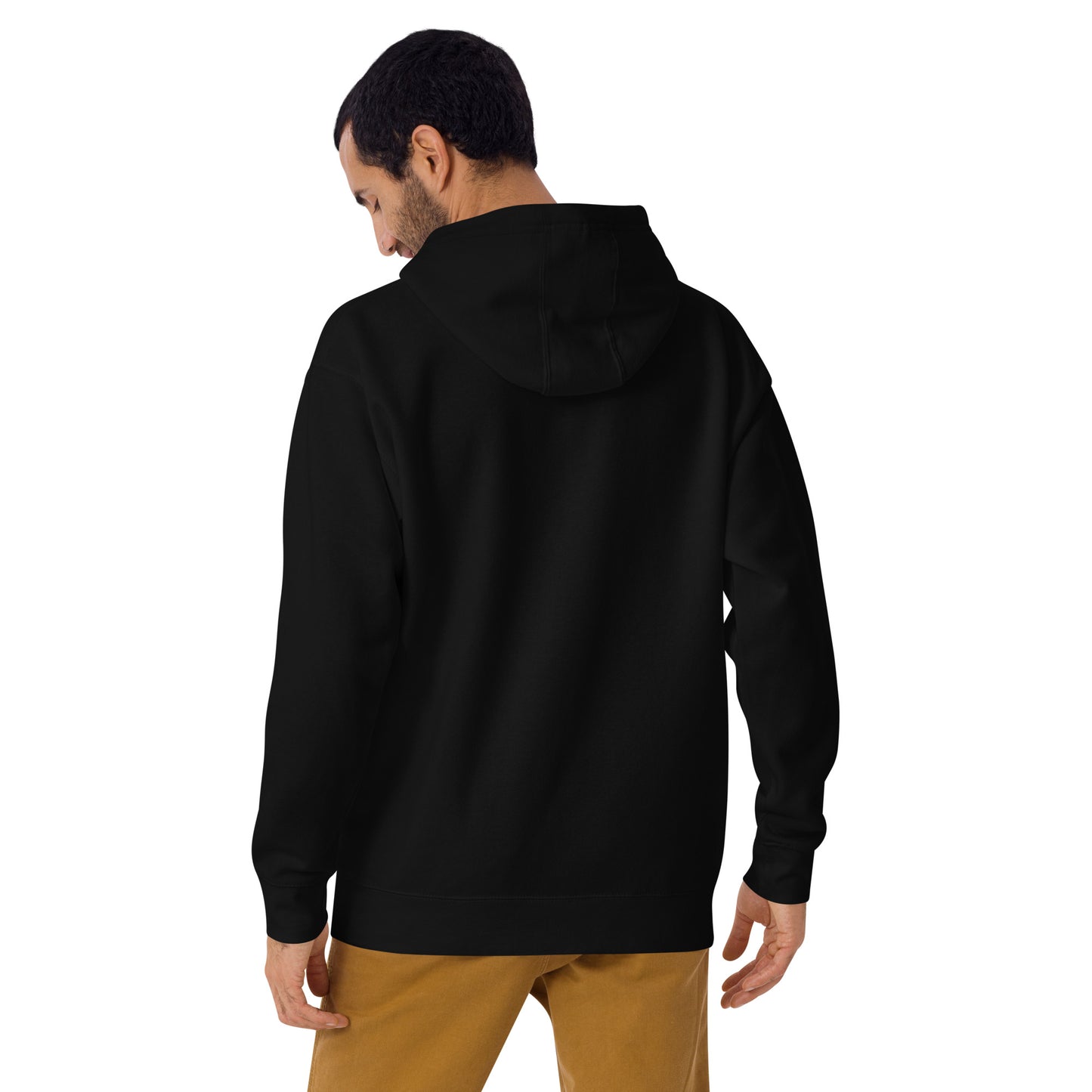 Little Smile Fleece in Black - Hoodie