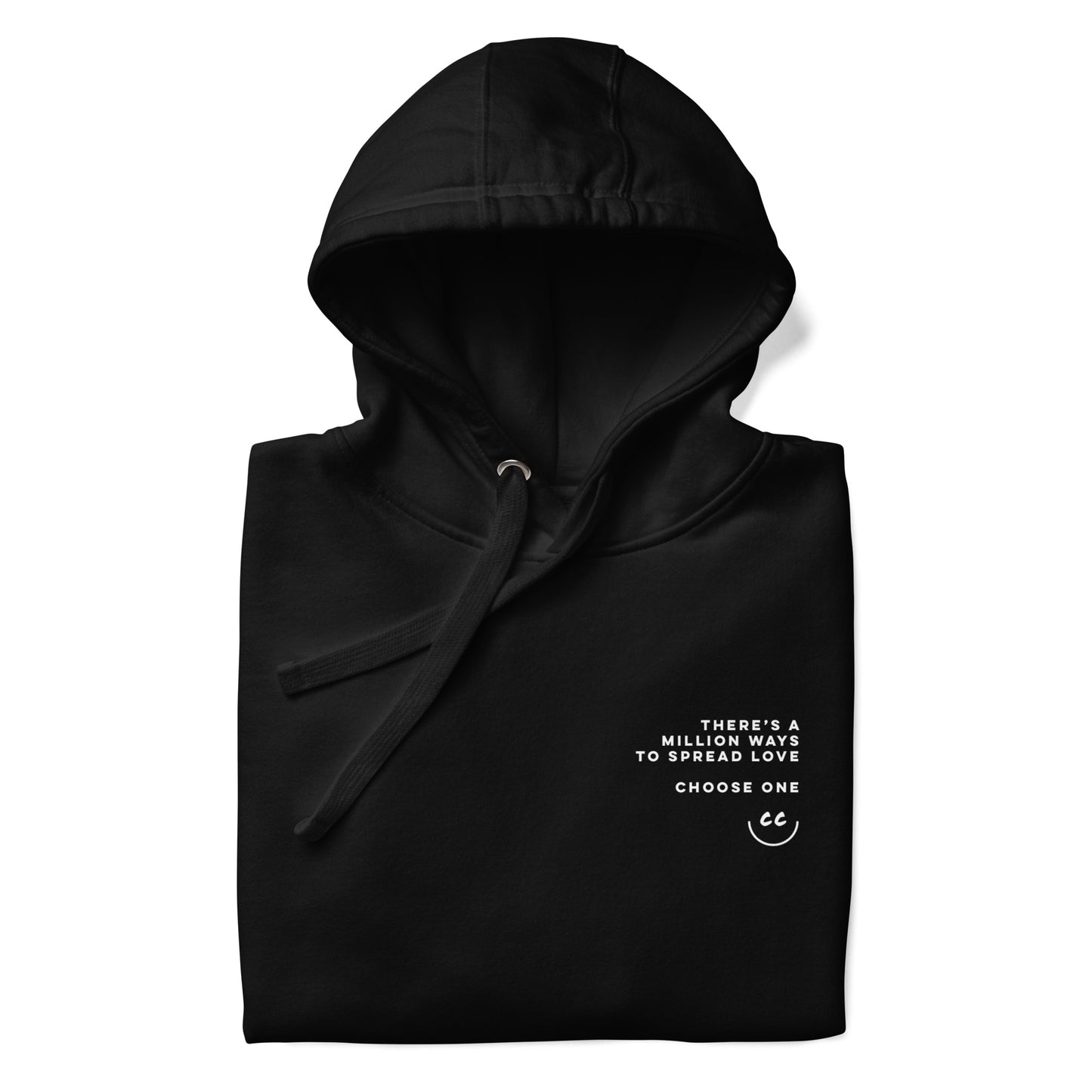 Million Smiles Fleece in Black - Hoodie