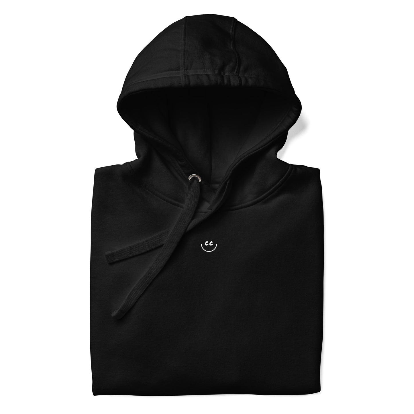 Little Smile Fleece in Black - Hoodie