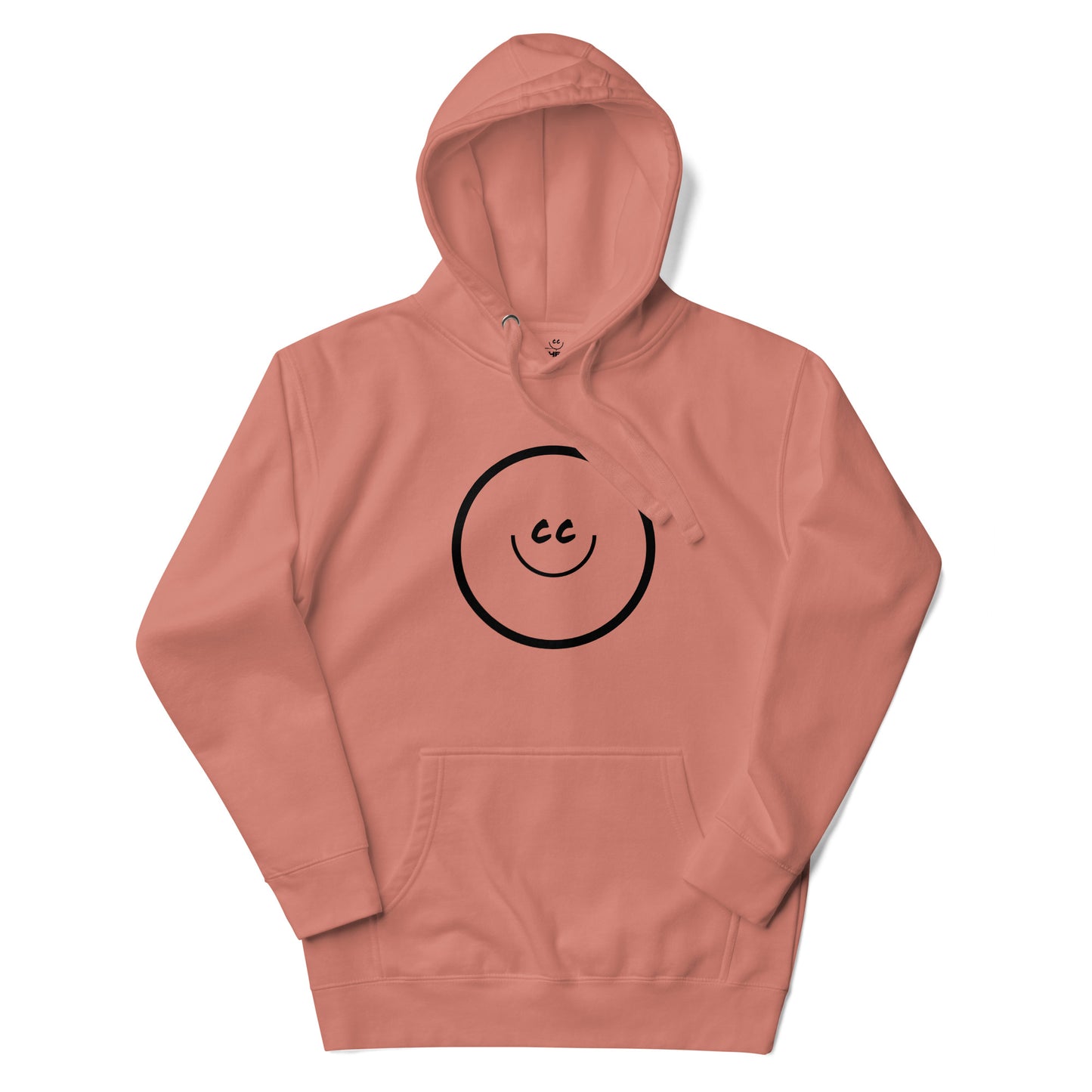 Big Smile Fleece in Dusty Rose - Hoodie
