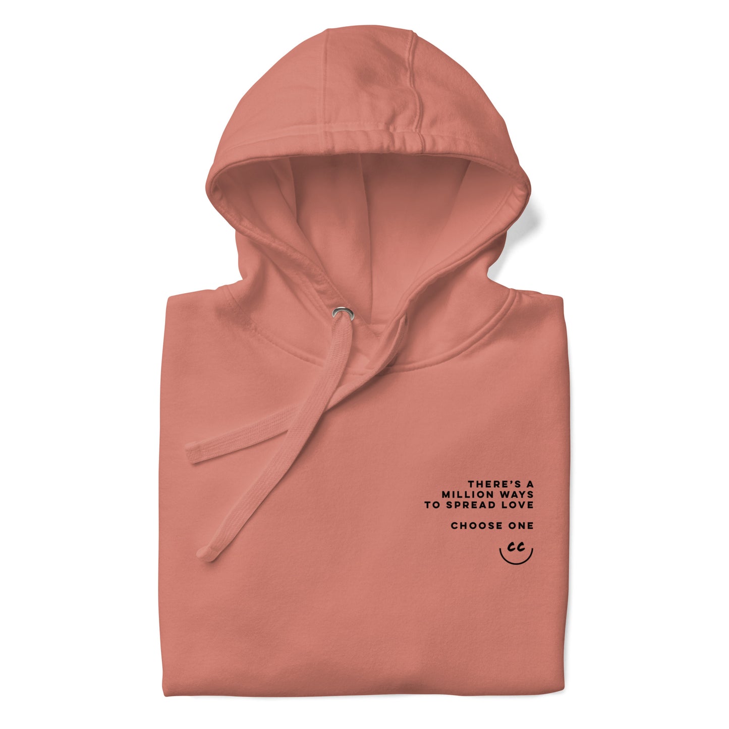 Million Smiles Fleece in Dusty Rose - Hoodie