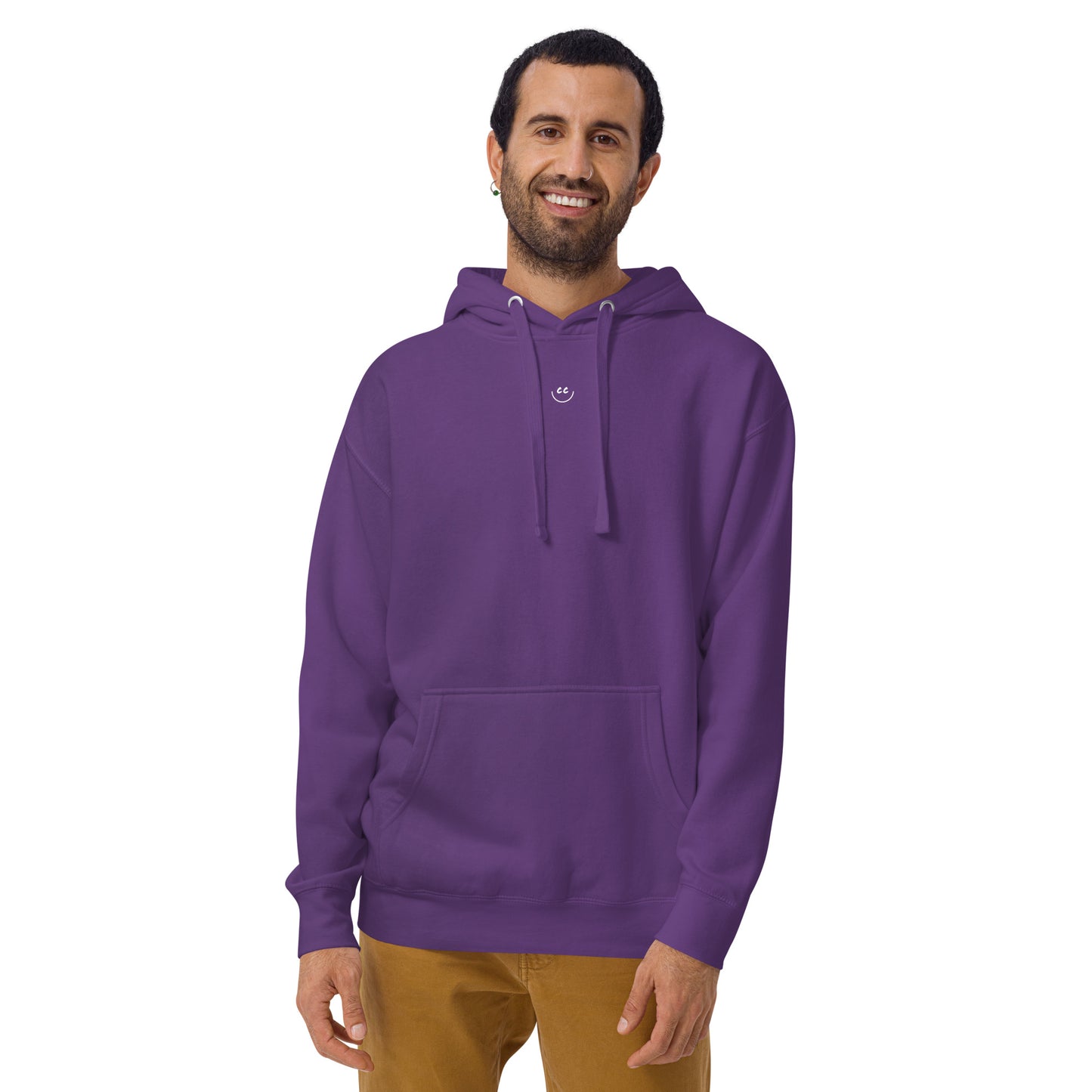 Little Smile Fleece in Purple - Hoodie