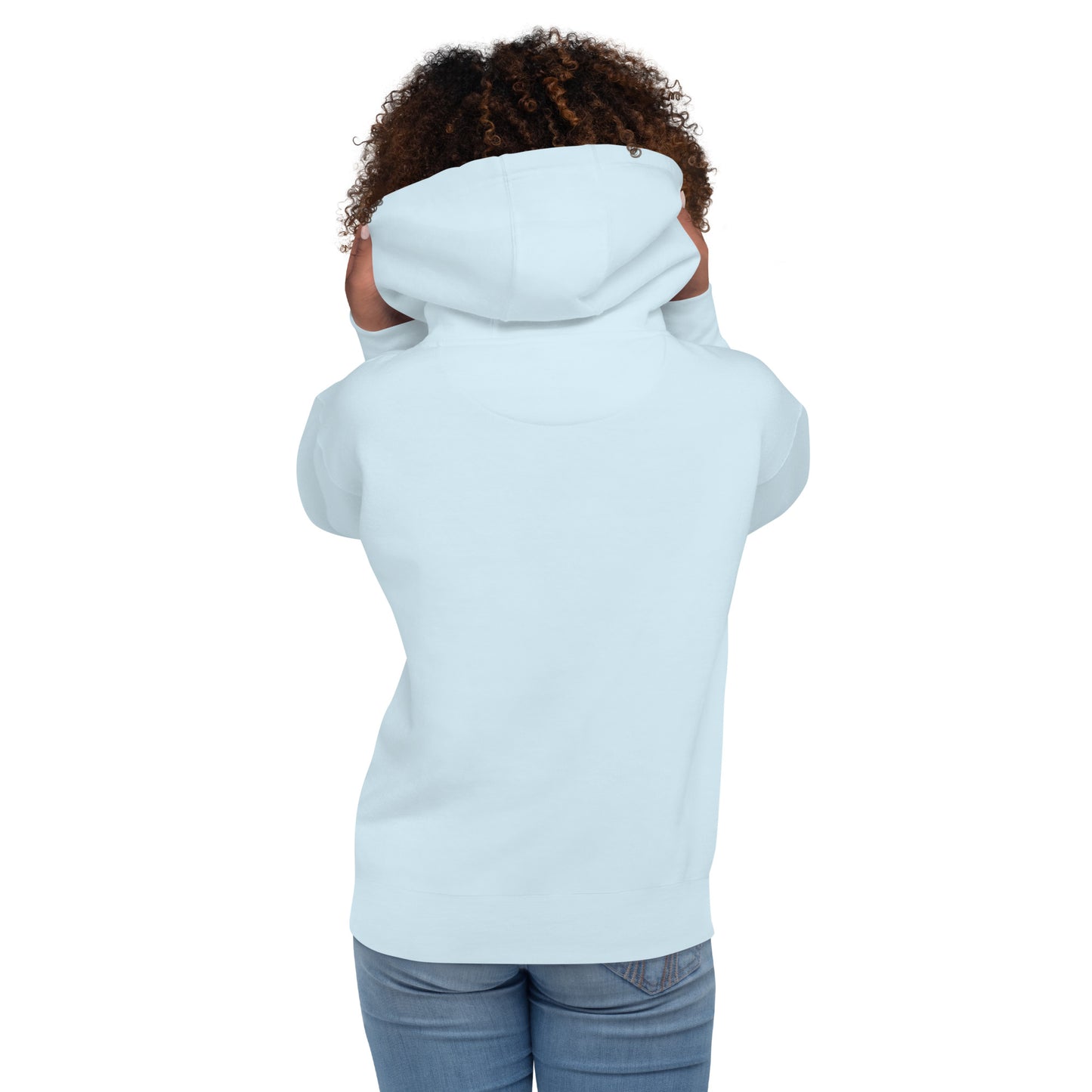 Big Smile Fleece in Sky Blue - Hoodie