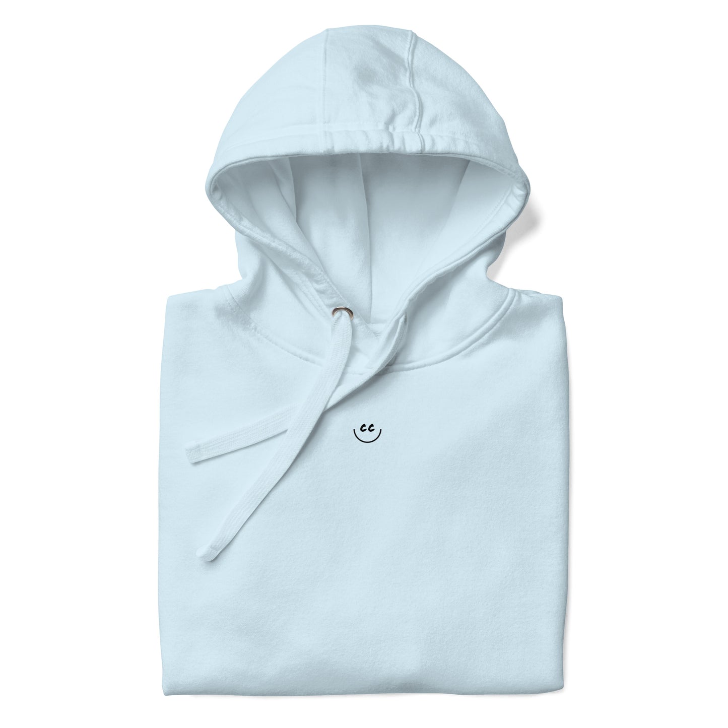 Little Smile Fleece in Sky Blue - Hoodie