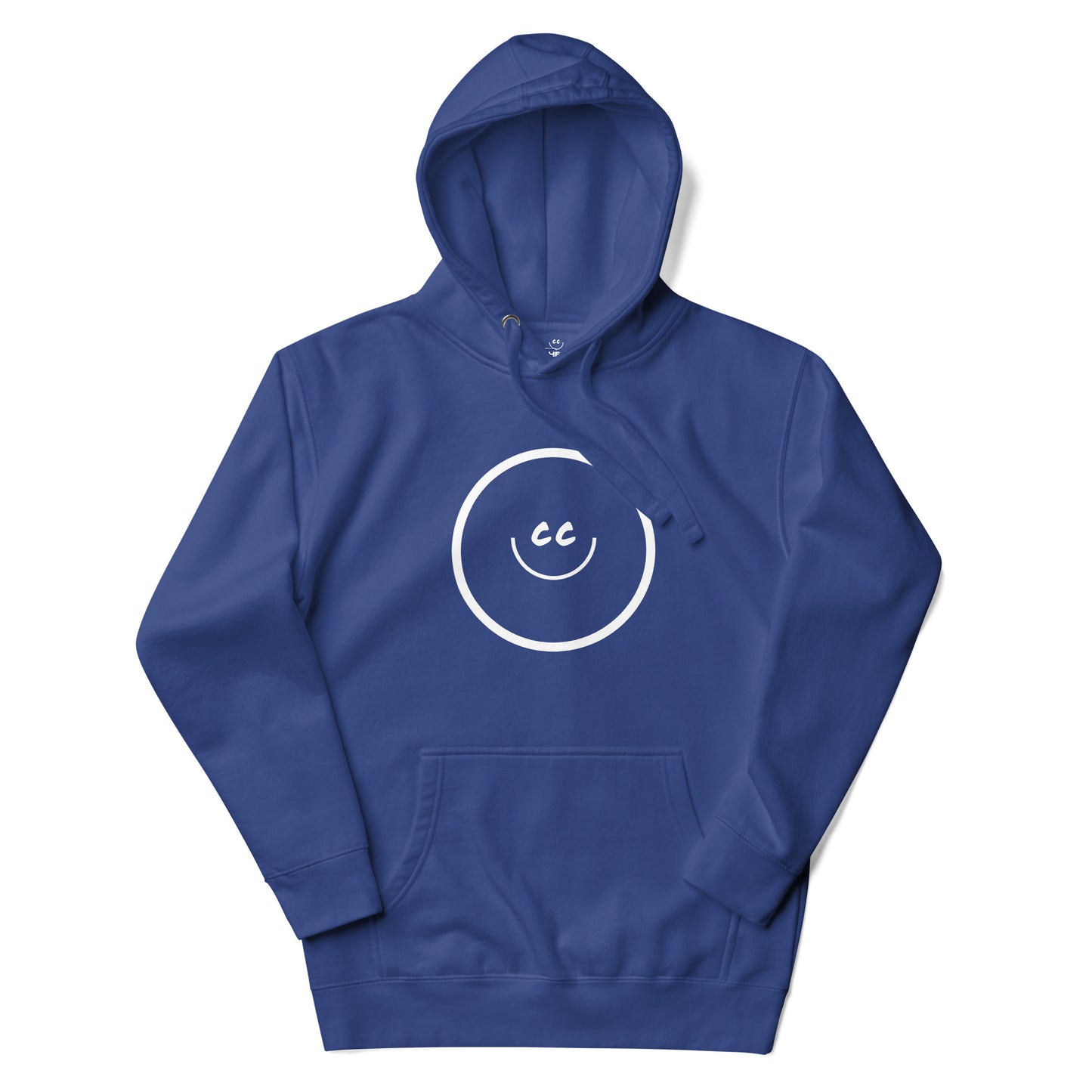 Big Smile Fleece in Royal - Hoodie