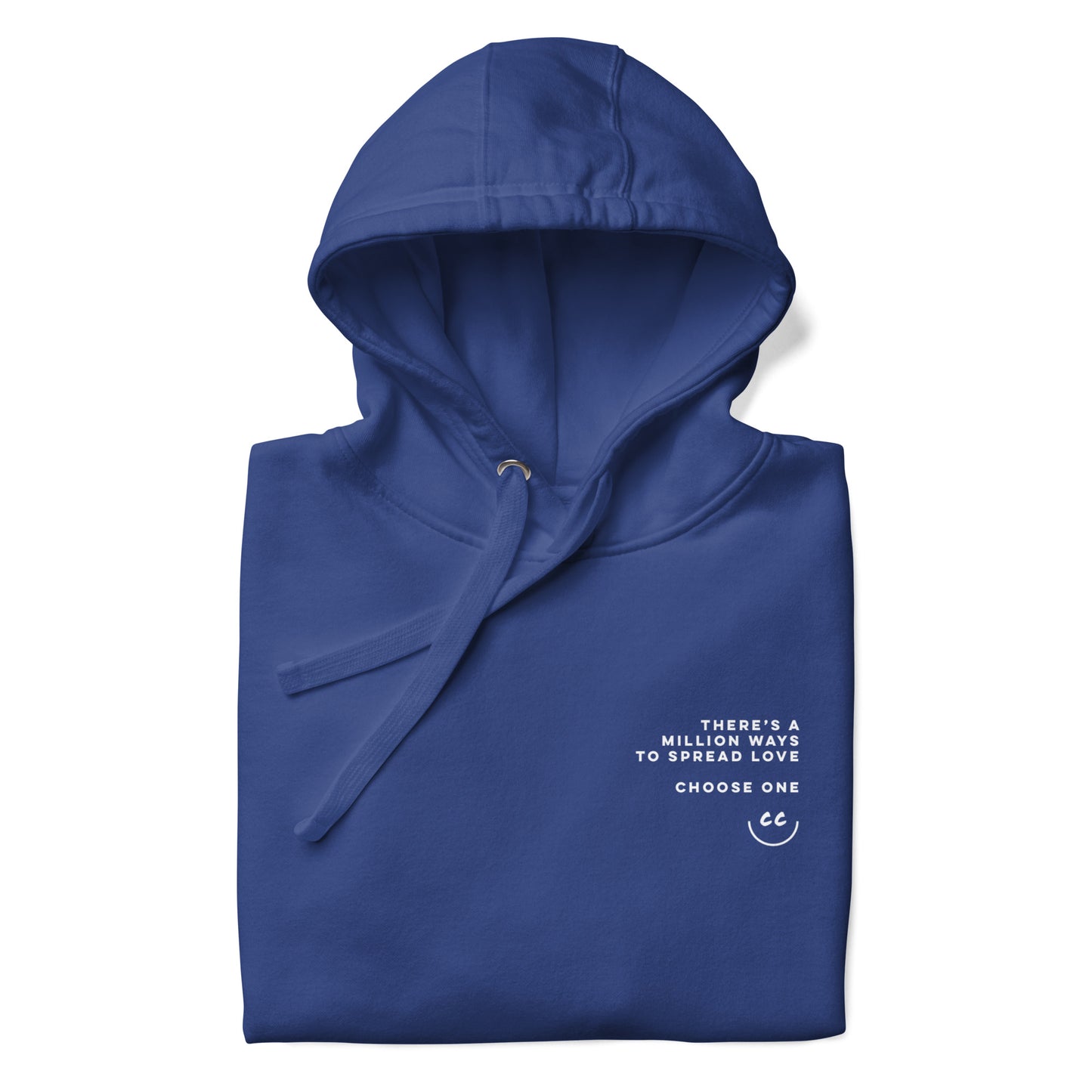 Million Smiles Fleece in Royal - Hoodie