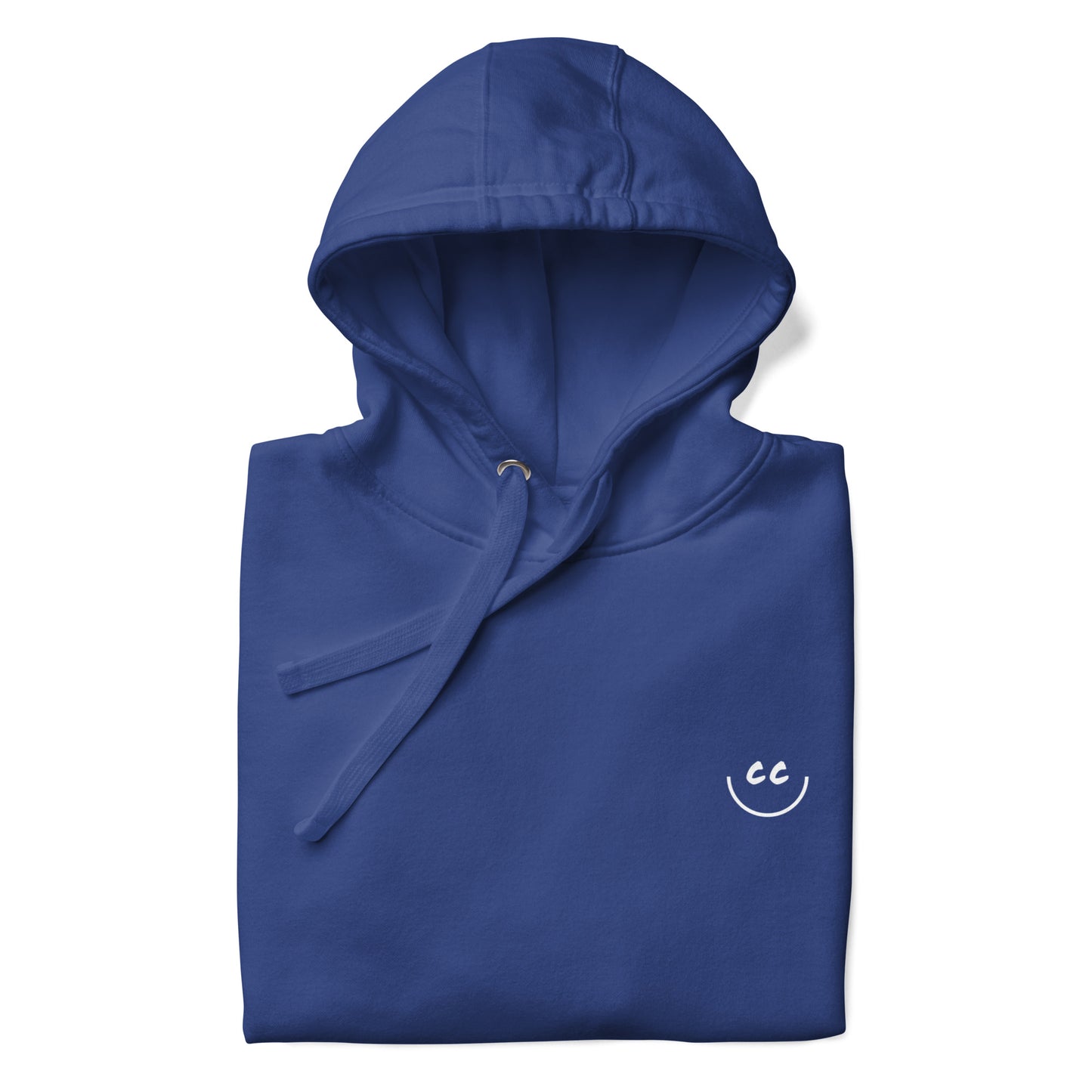 Heart Smile Fleece in Royal - Hoodie