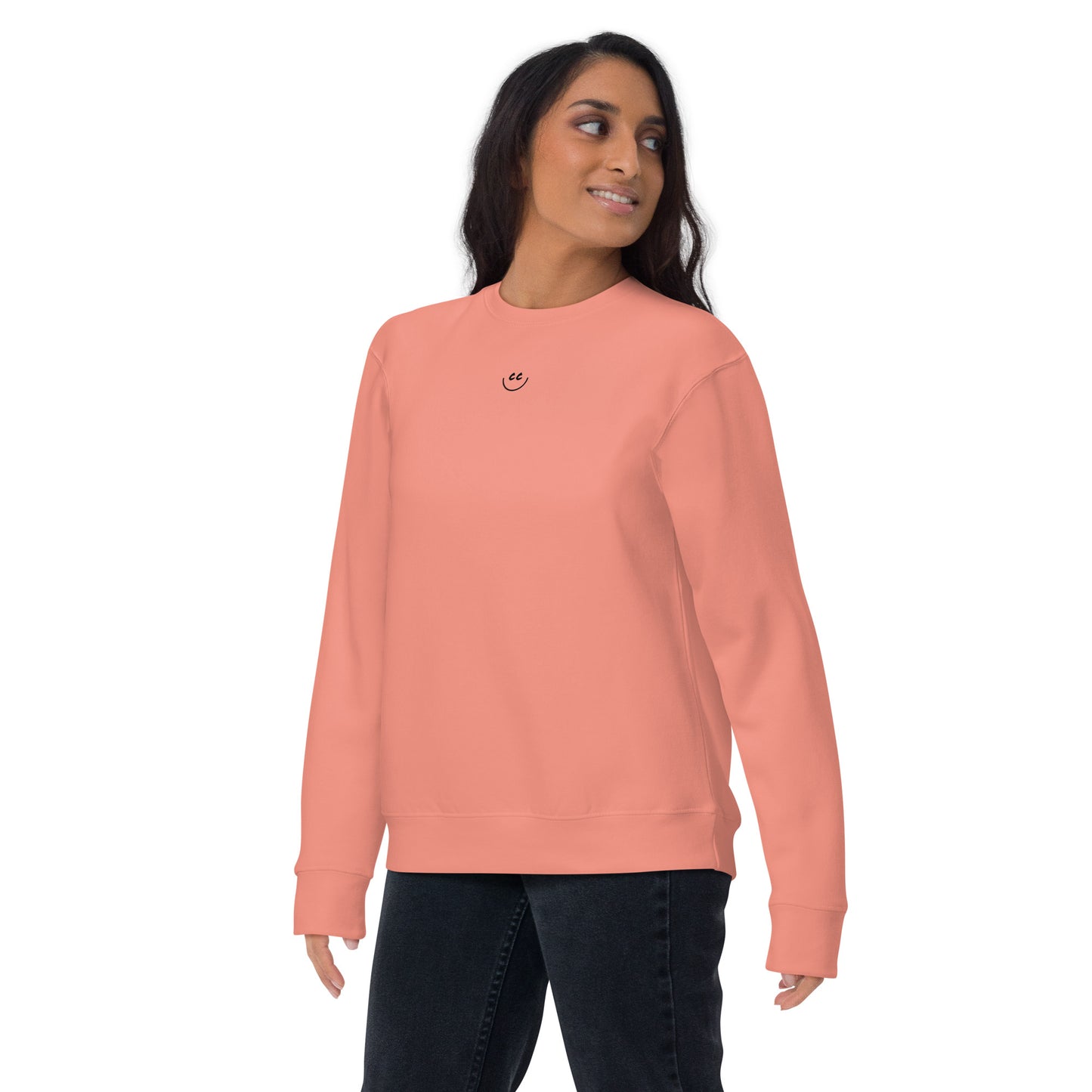 Little Smile Fleece in Dusty Rose - Sweatshirt