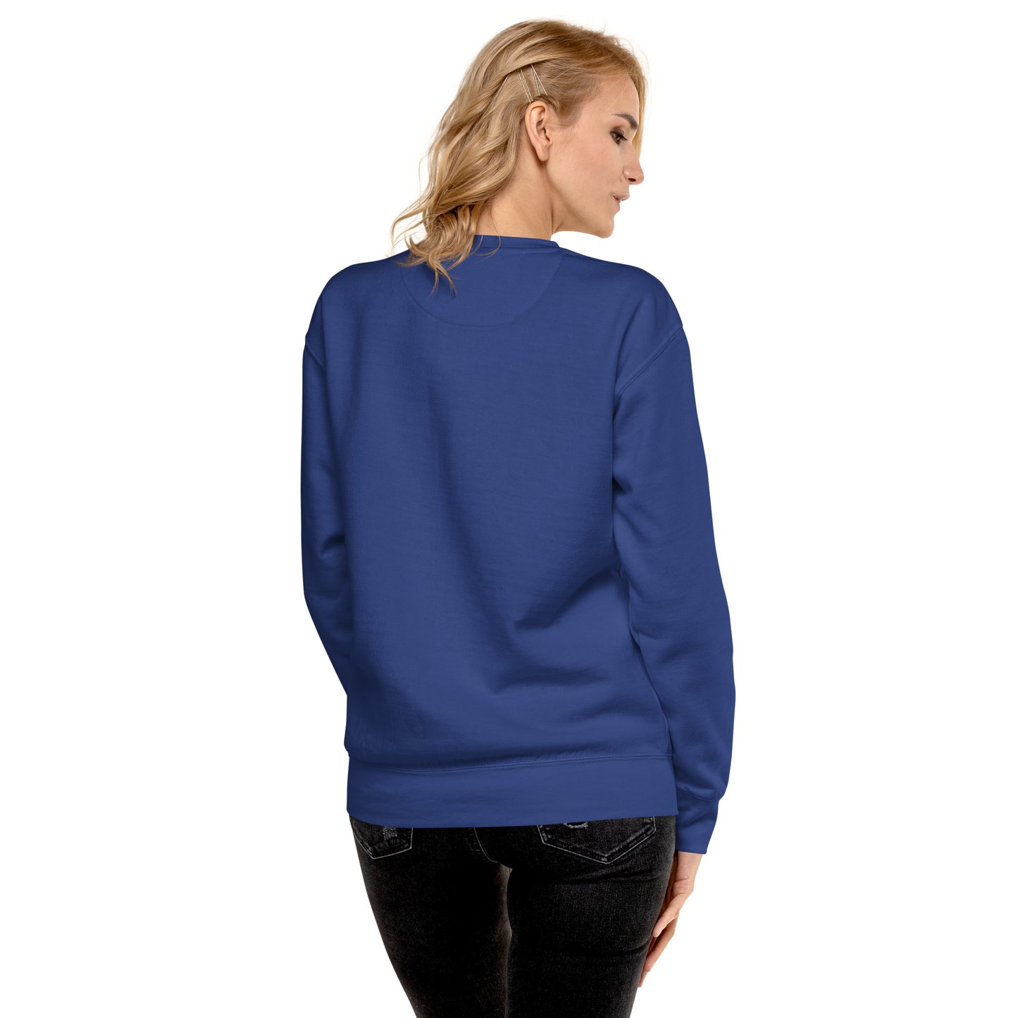 Heart Smile Fleece in Royal - Sweatshirt
