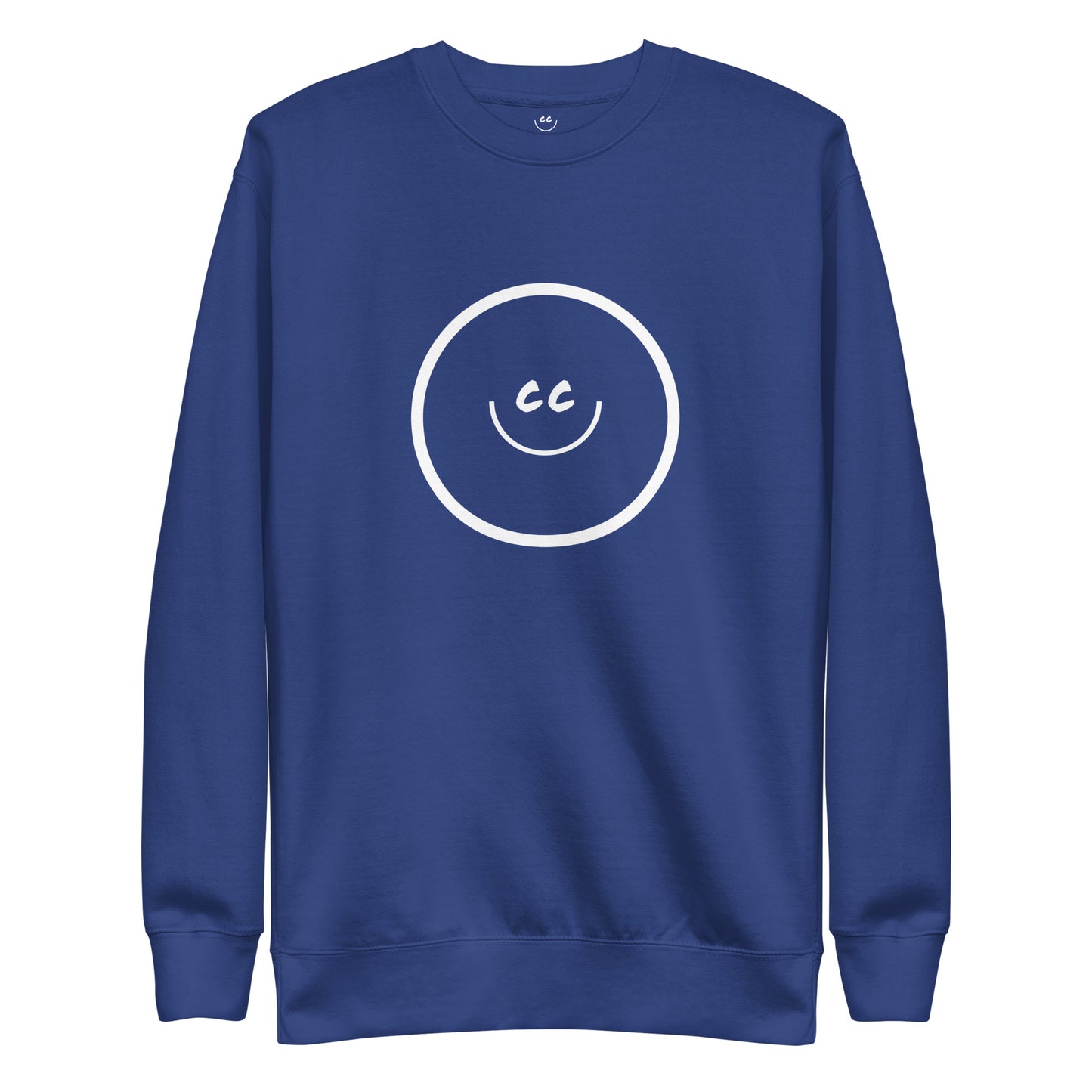 Big Smile Fleece in Royal - Sweatshirt