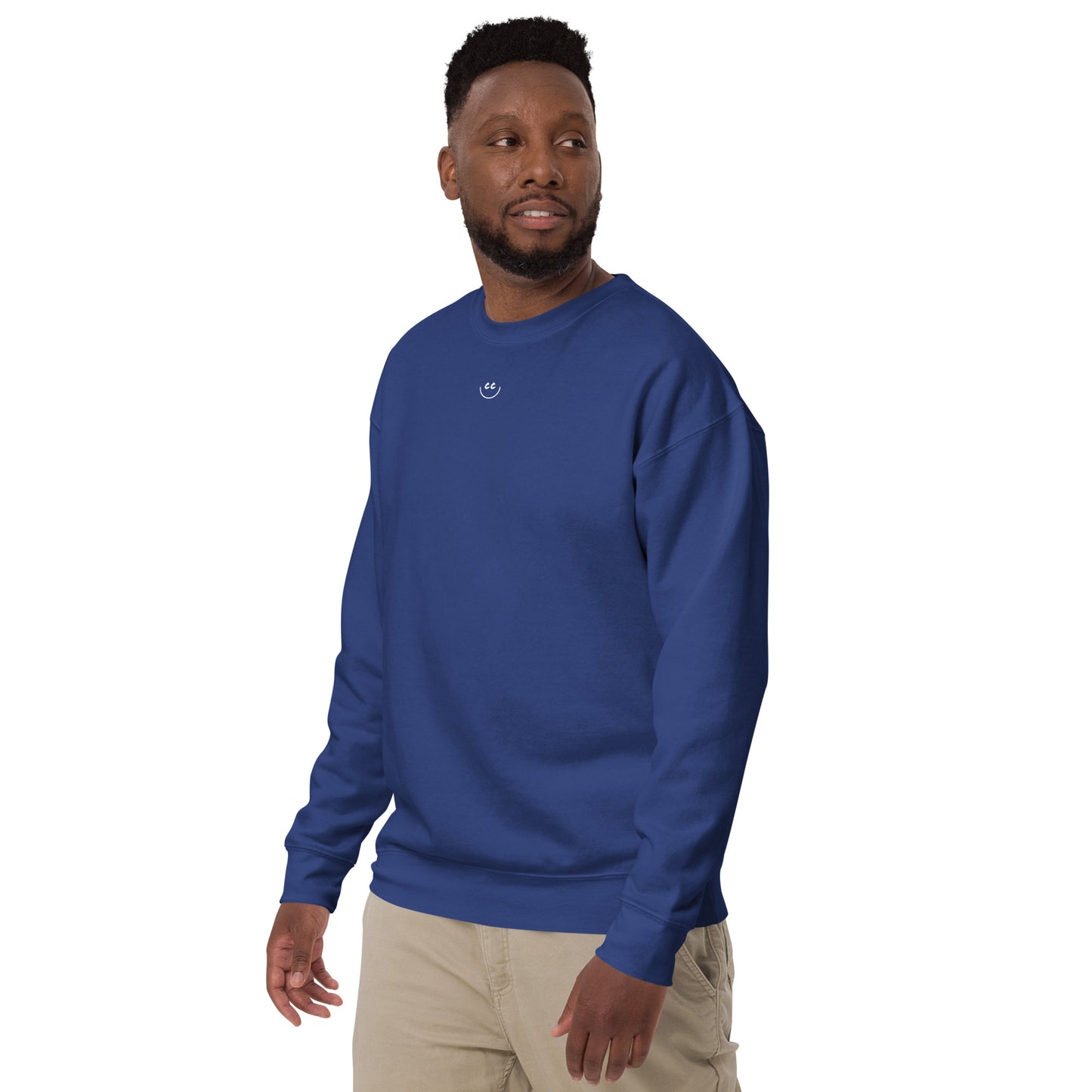 Little Smile Fleece in Royal - Sweatshirt
