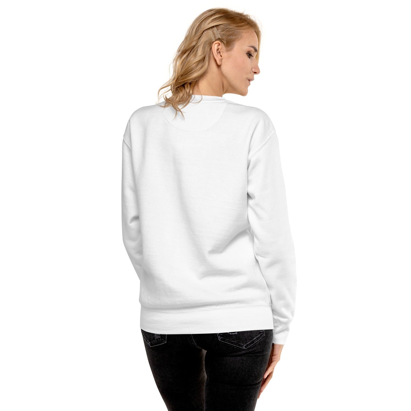 Little Smile Fleece in White - Sweatshirt