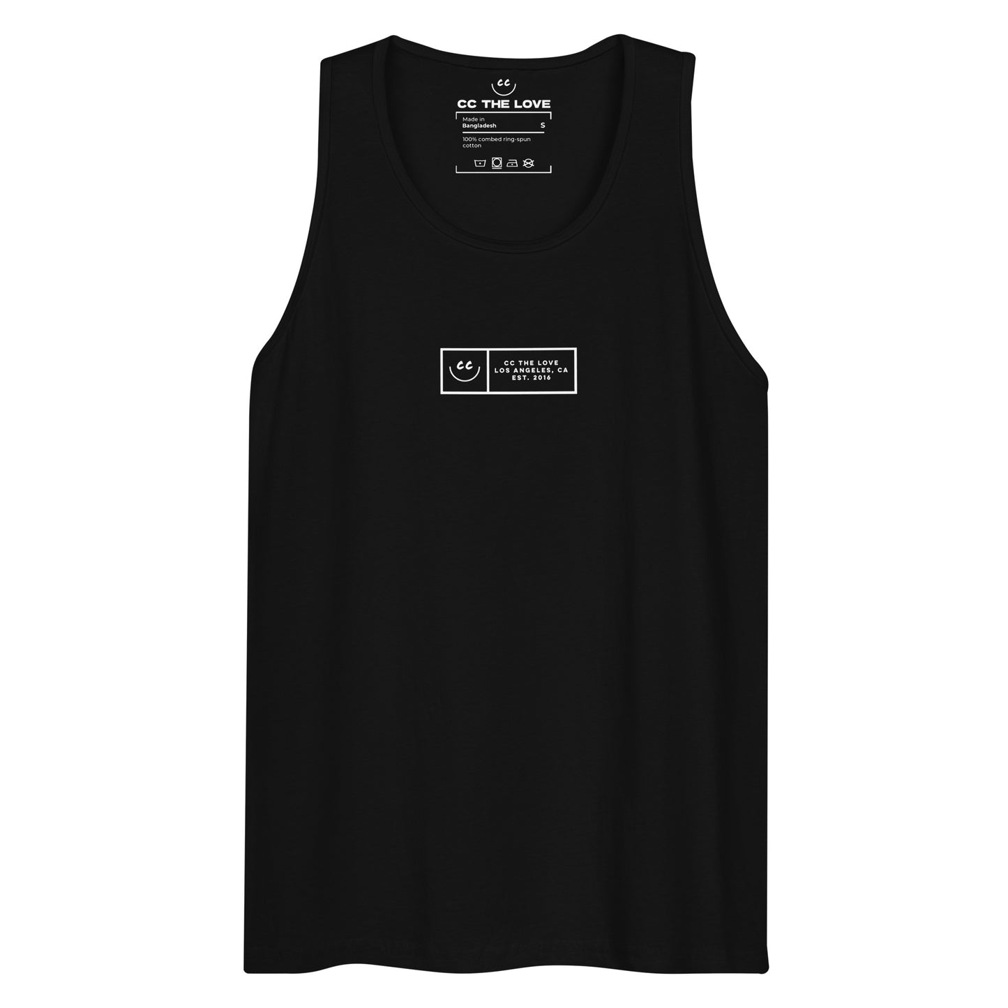 Boxed Smile Tank Top