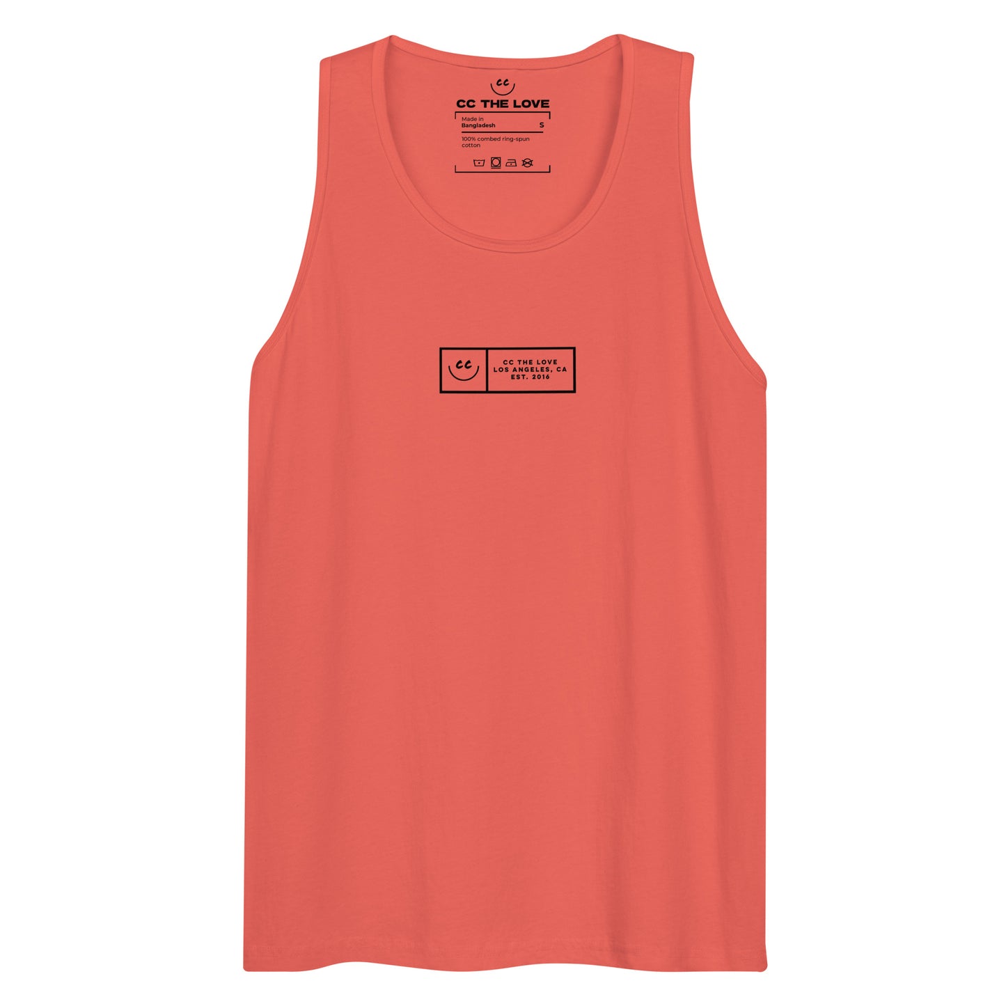 Boxed Smile Tank Top