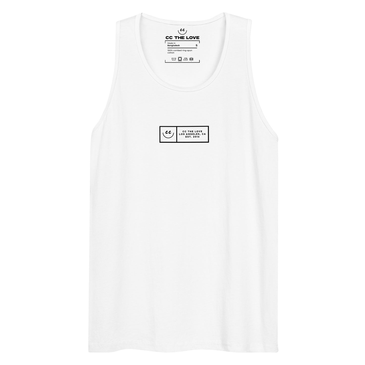 Boxed Smile Tank Top