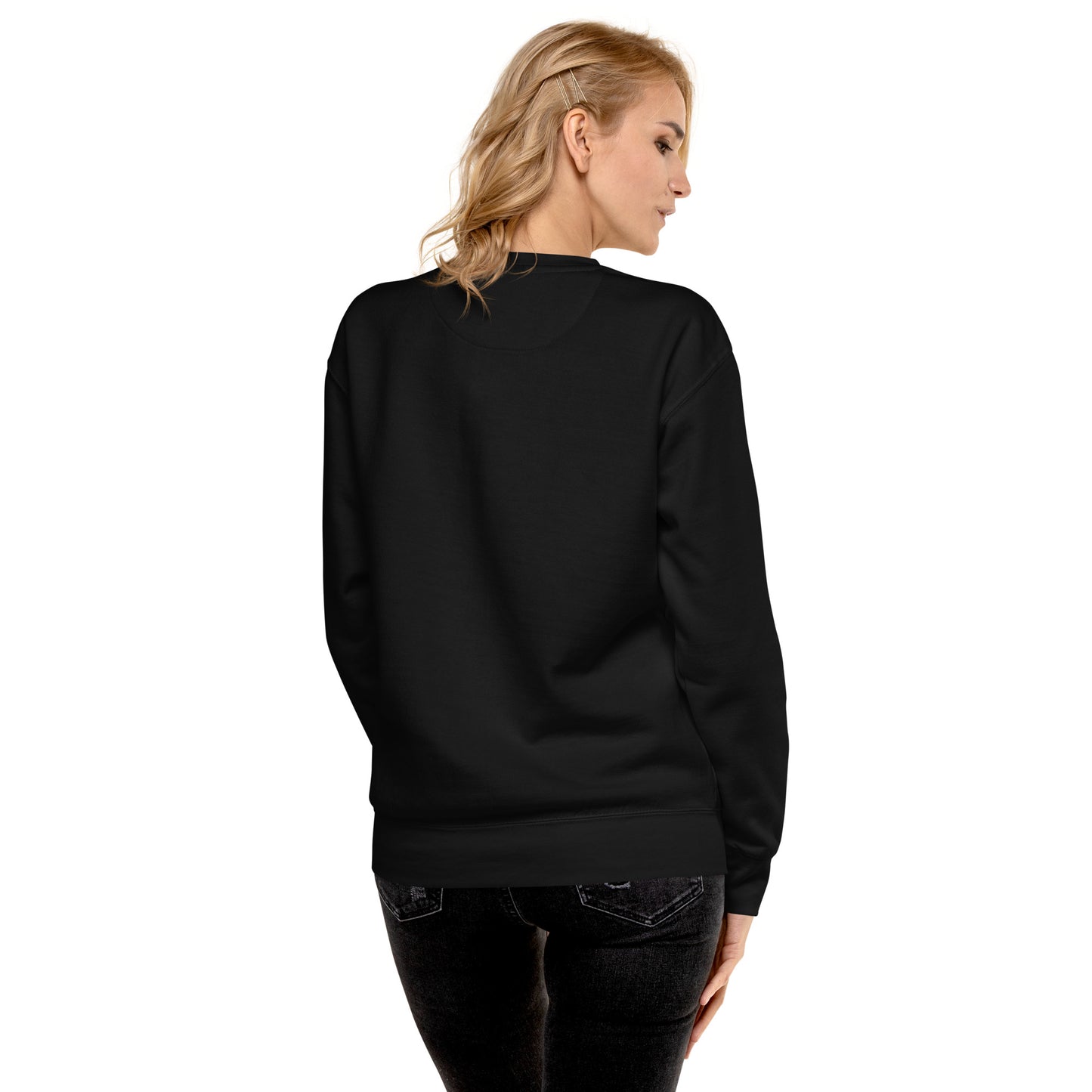 Big Smile Fleece in Black - Sweatshirt