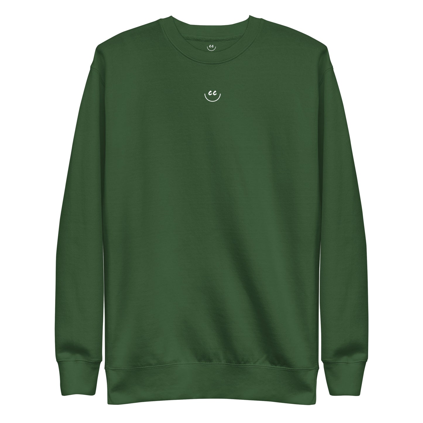 Little Smile Fleece in Forest Green - Sweatshirt